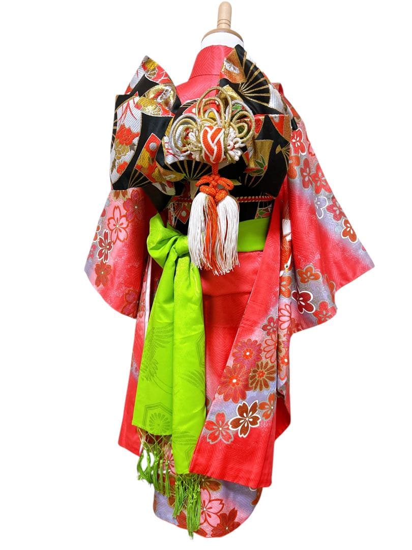 お買い得品♡七五三　7歳　女の子　フルセット　一式　ピンク　正絹