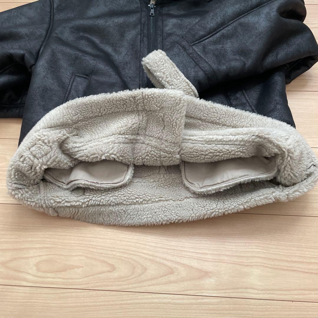 最終値下げ！MONKEY TIME フェイクムートン ボア B-3 ジャケット