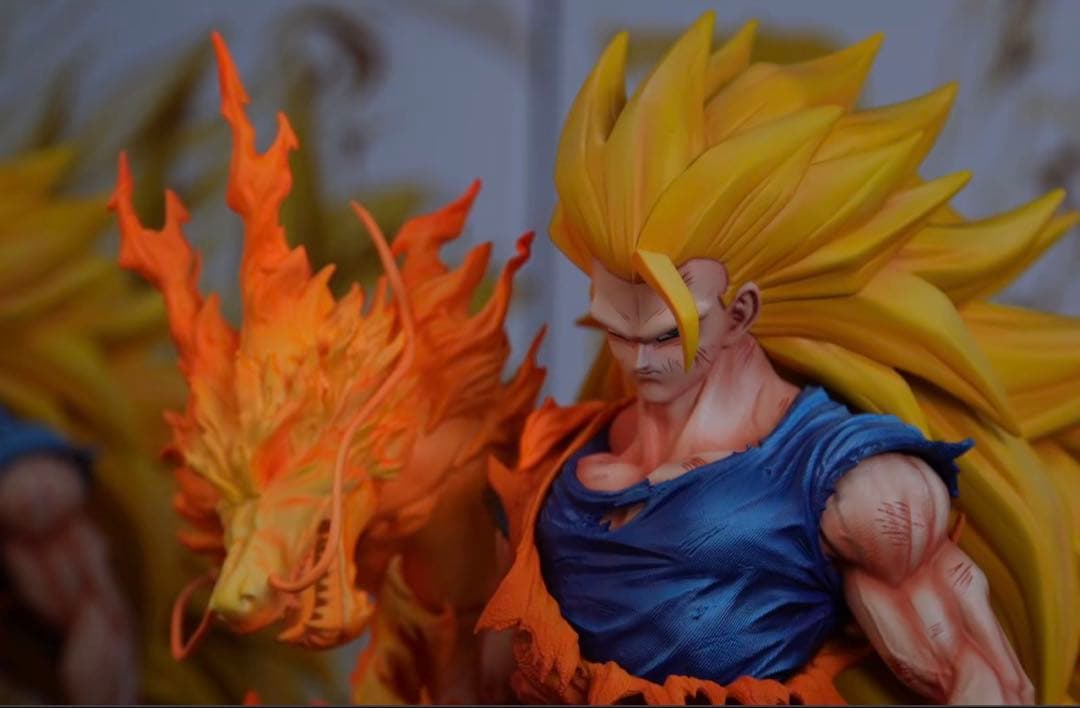 孫悟空　スーパーサイヤ人3　フィギュア　ドラゴンボール　ガレージキット