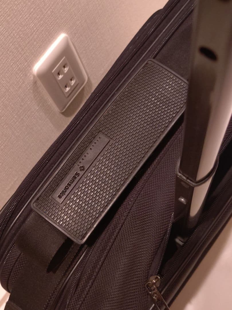 美品 人気 Samsonite 黒キャリーケース ビジネスバッグ ブリーフケース