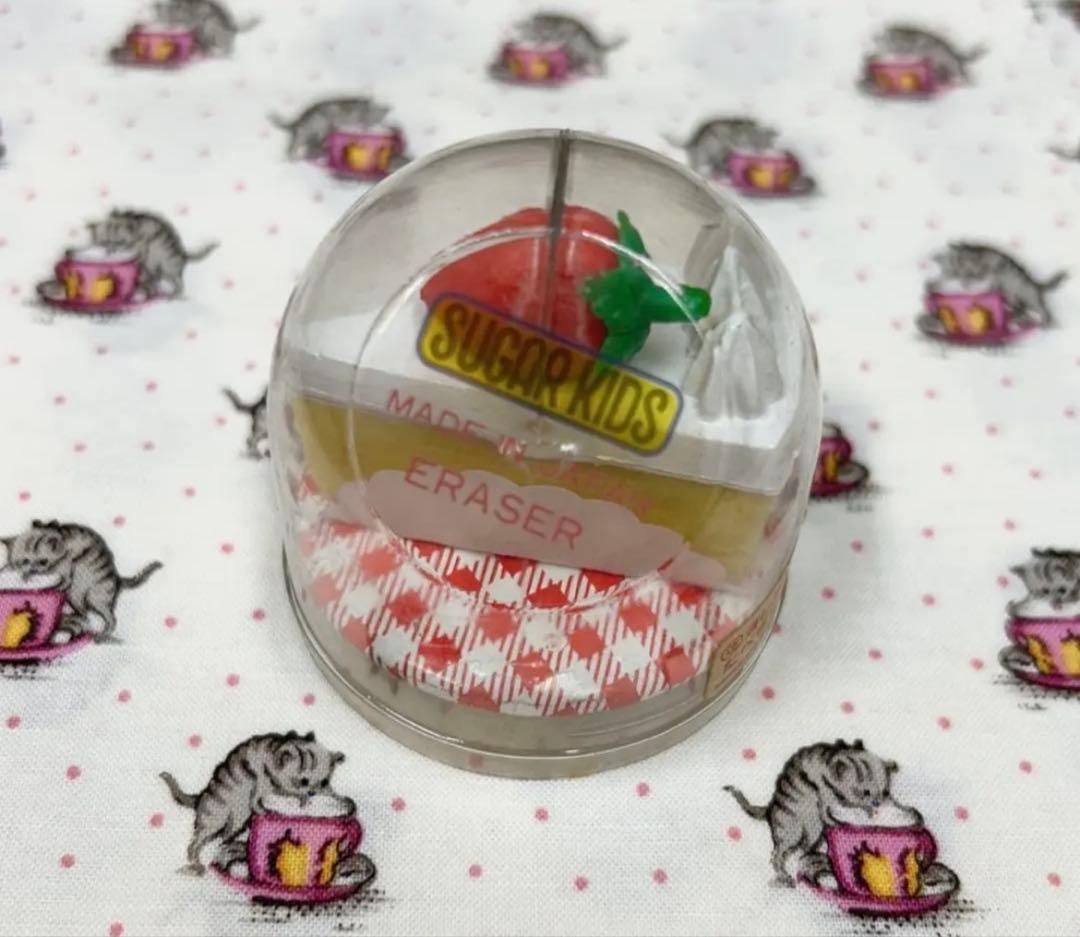 昭和　レトロ　ケーキ　消しゴム