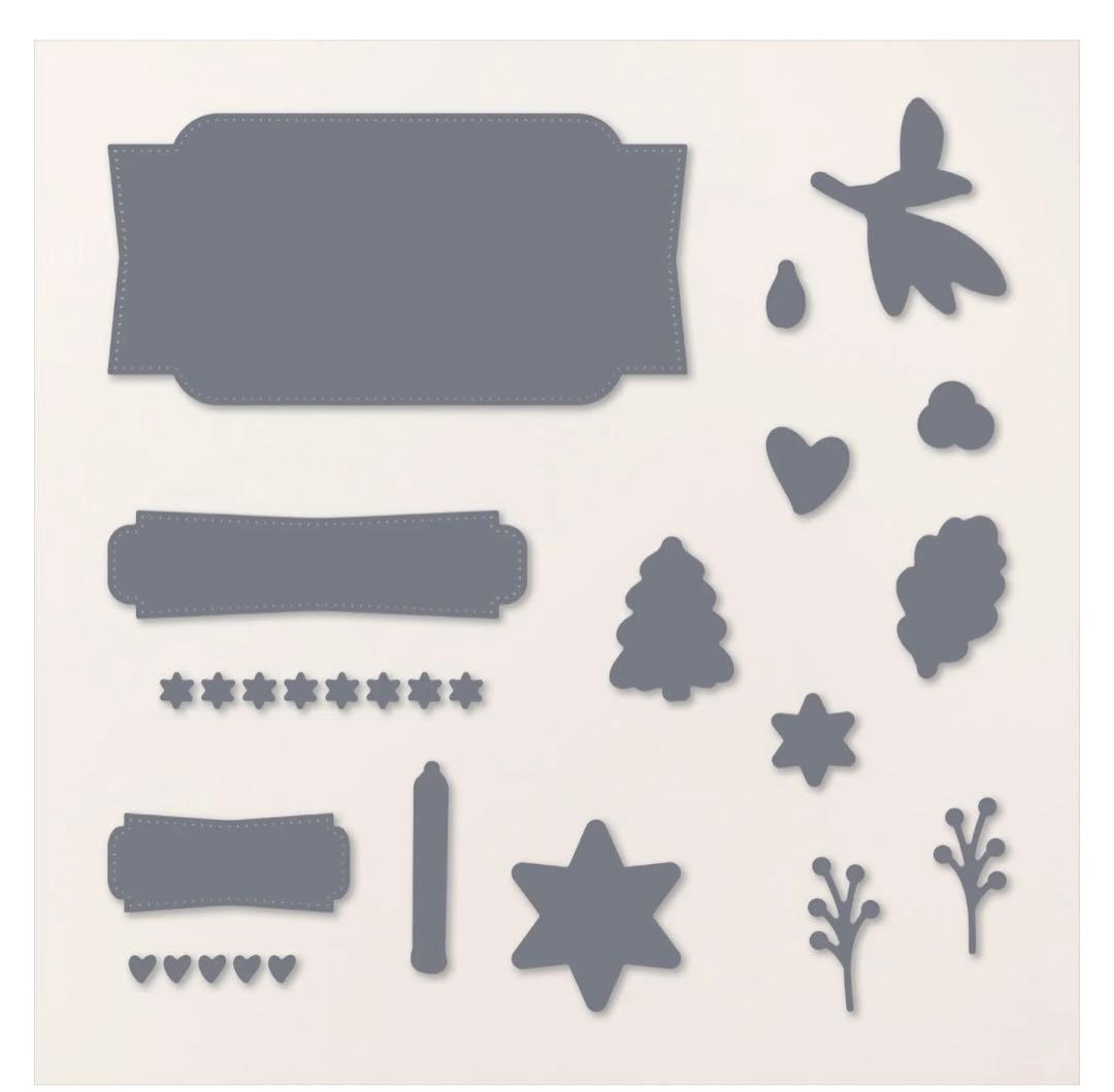 お値下げ　１点限り♡未使用　新作スタンピンアップ　一年中大活躍スタンプ&ダイ