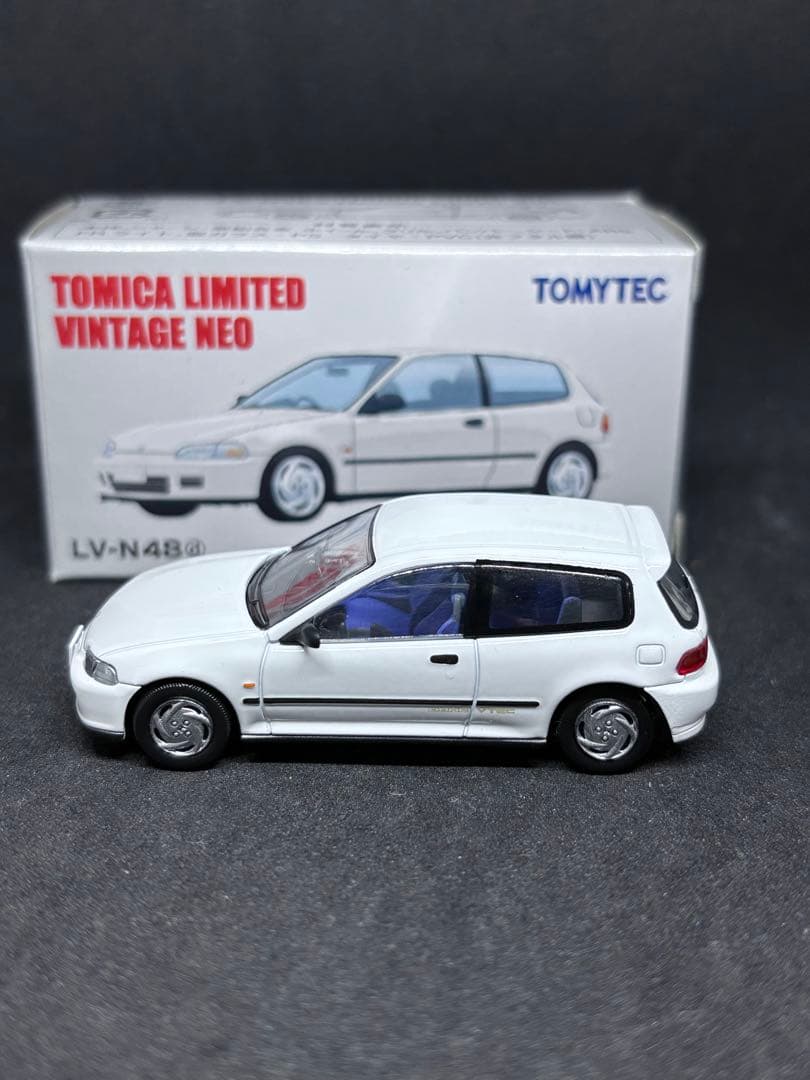 トミカリミテッドヴィンテージ LV-N48 ホンダ シビック SiR EG6 白