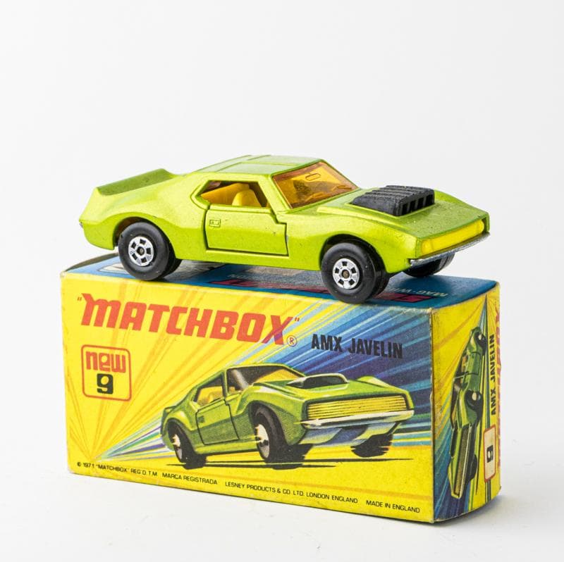ミニカー MATCHBOX 1972 Superfast AMX JAVELIN 9-B