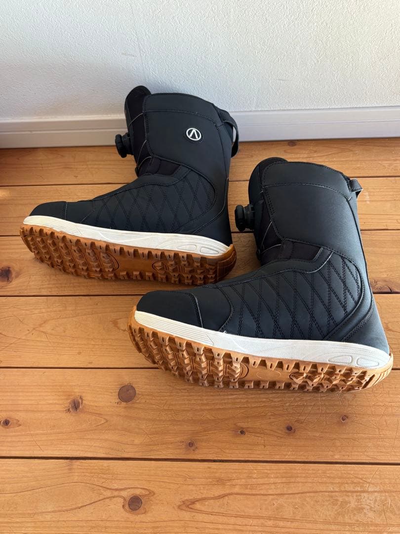 エアボーン　ARBN nature スノーボードブーツ ブラック　25.5