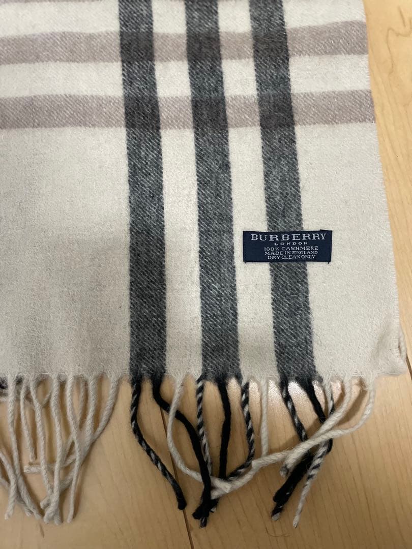 BURBERRY 極美品 カシミア マフラー
