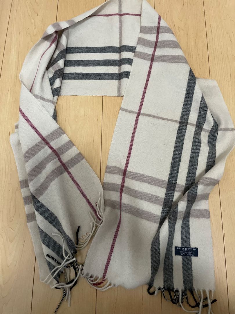 BURBERRY 極美品 カシミア マフラー
