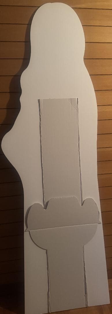 来海志乃羽 等身大パネル ピロ水オンリーショップ限定 ピロ水先生サイン入り