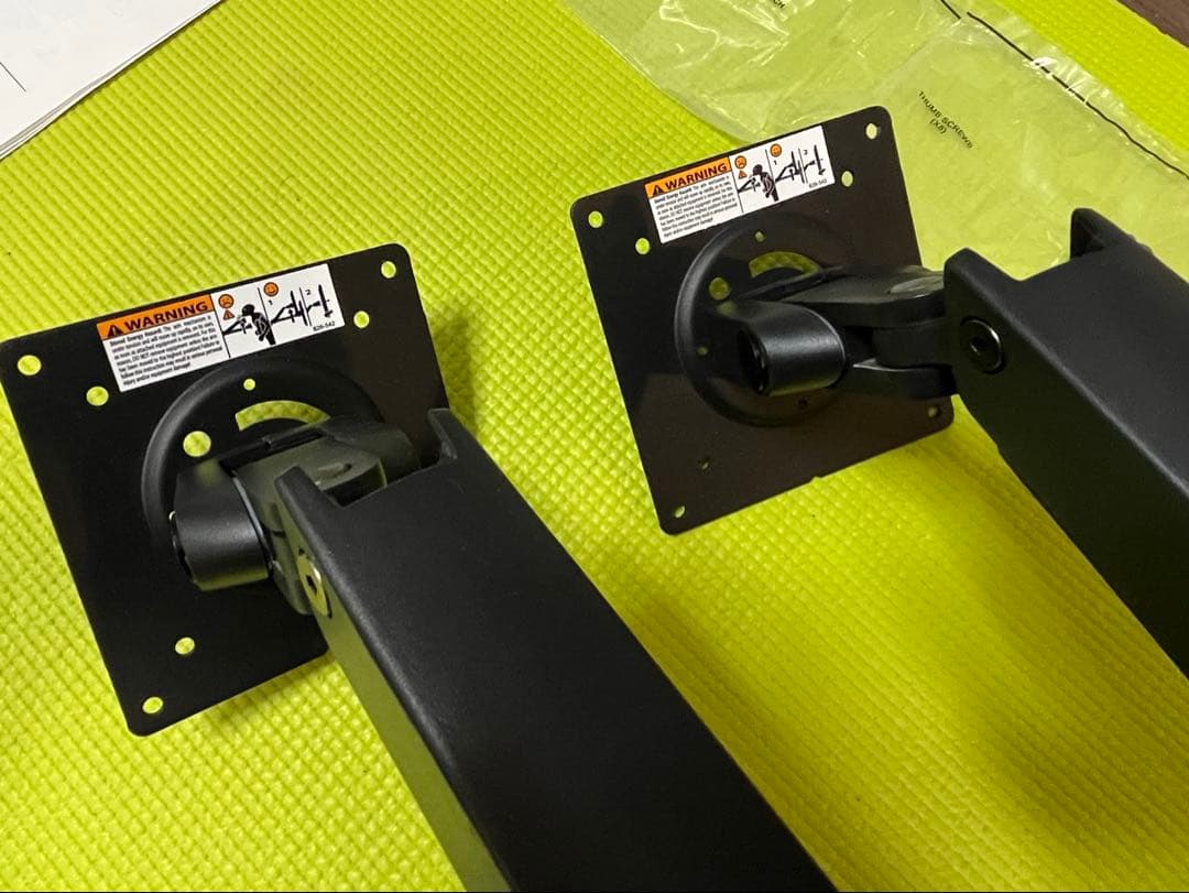 エルゴトロン MXV デュアルモニターアーム　おまけ付