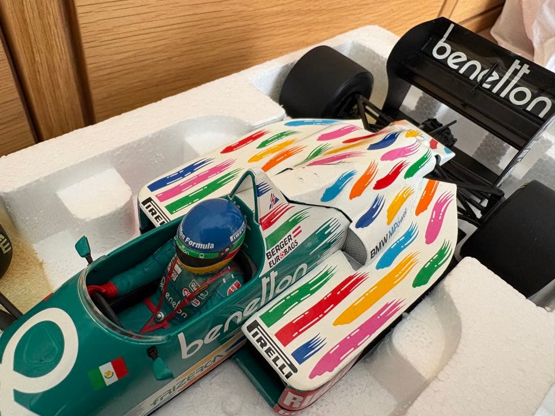 ベネトン B186 G.ベルガー 1986 1/18 MINICHAMPS