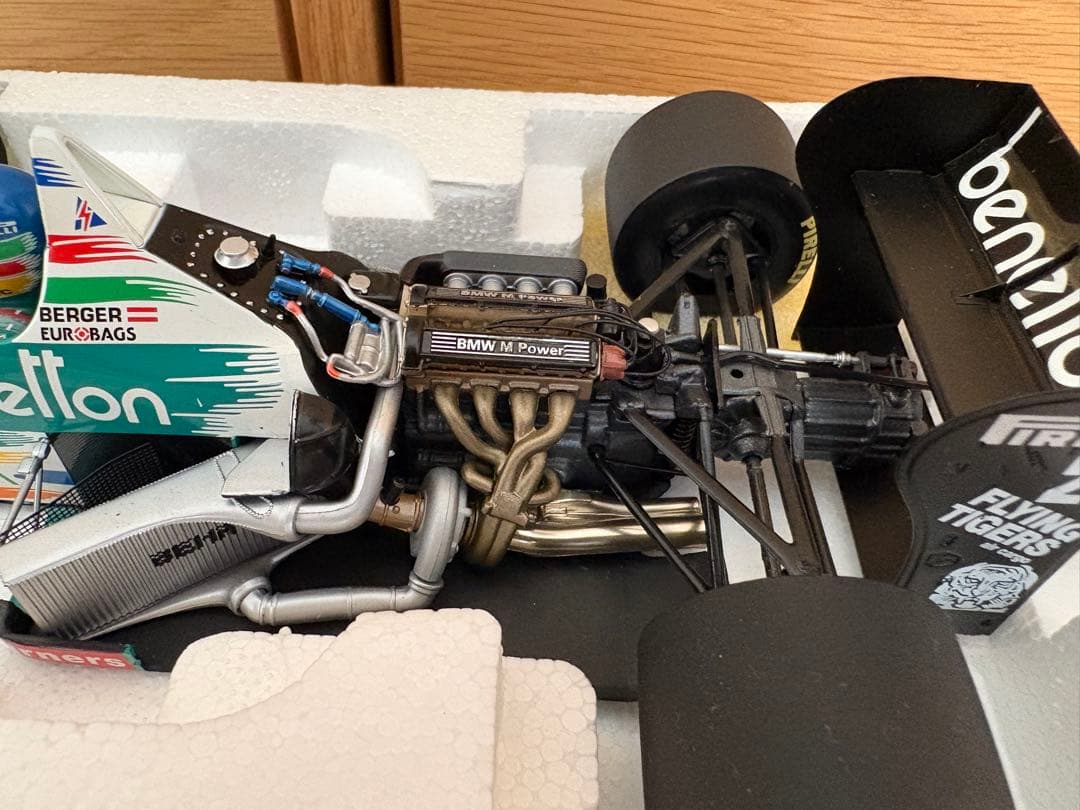 ベネトン B186 G.ベルガー 1986 1/18 MINICHAMPS