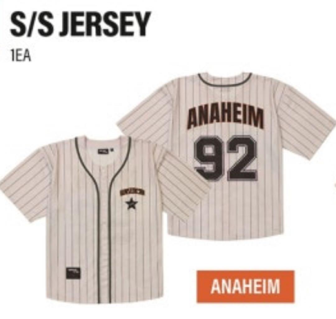 BTS ジン JERSEY アナハイム アメリカ US限定 ジャージー トレカ
