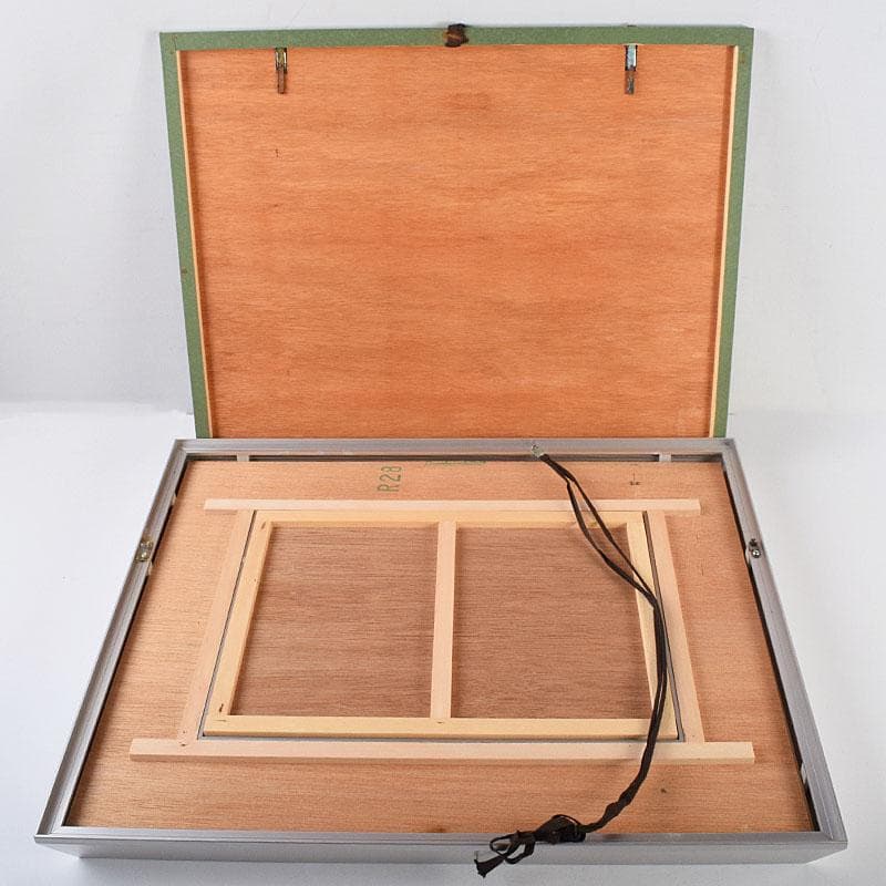 わんわん　尾長保漆レリーフ電鋳製　ほたるいか渚の幻想シリーズMR9187B