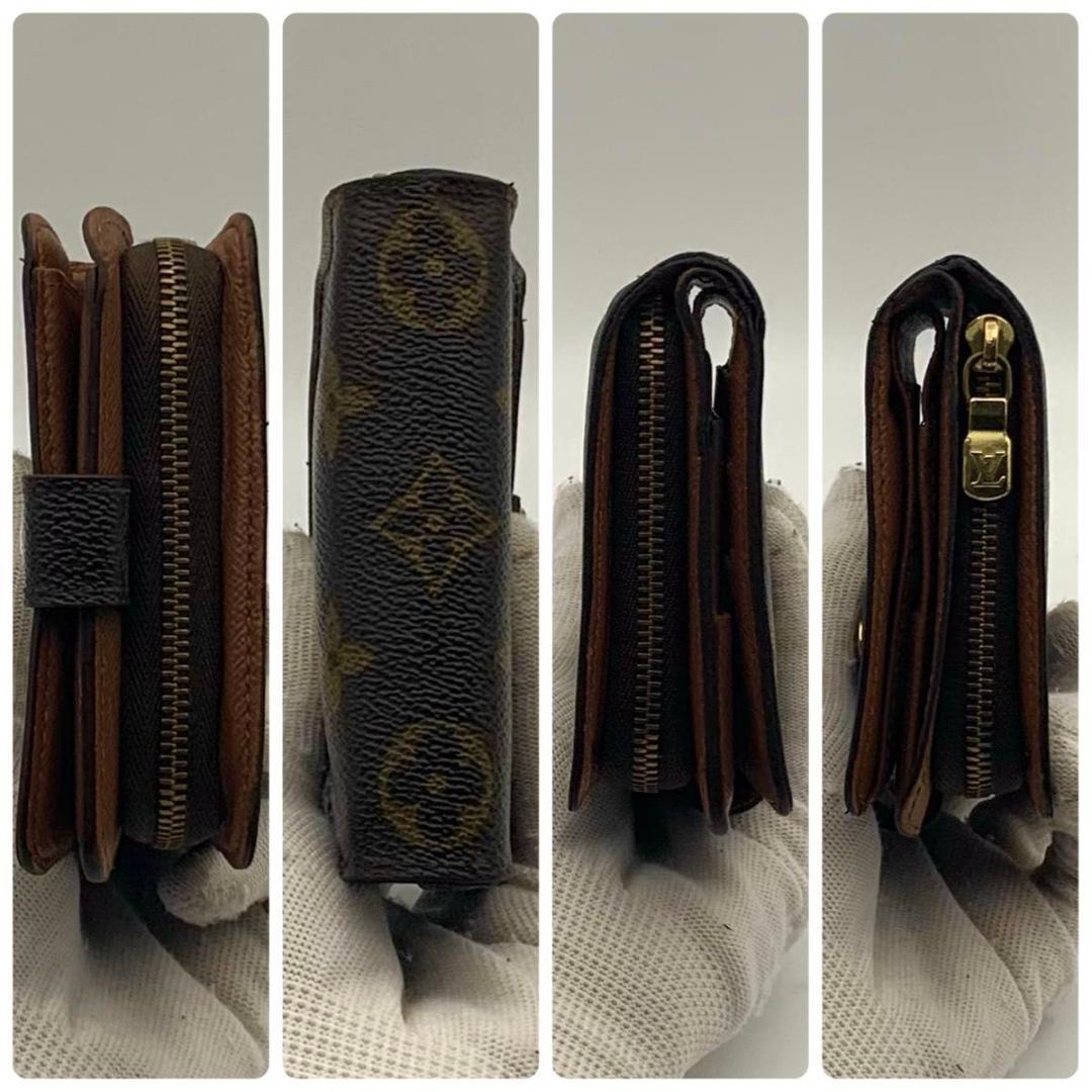 セール✨ ルイヴィトン コンパクトジップ 二つ折り モノグラム 小型 財布 ミニ