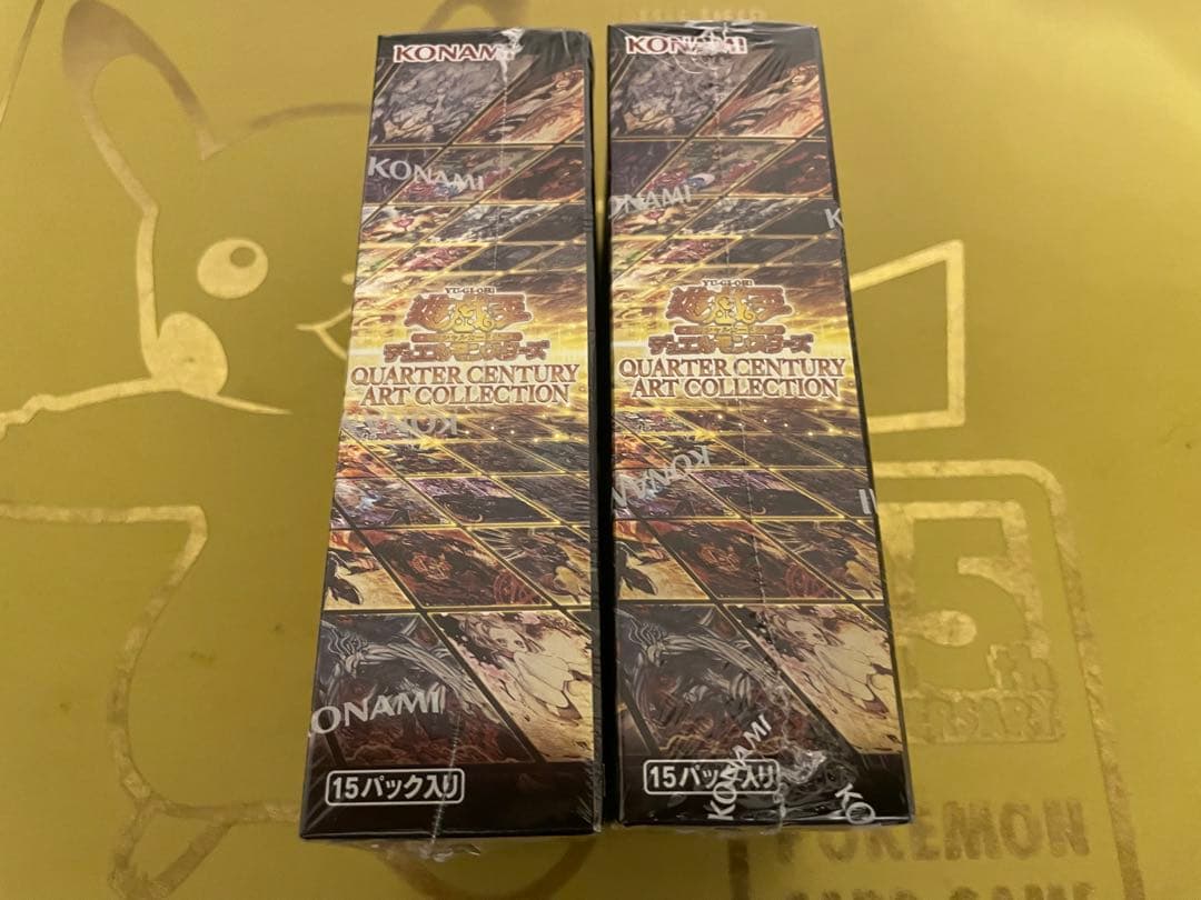 遊戯王 QUARTER ART COLLECTION 2BOX シュリンク付き