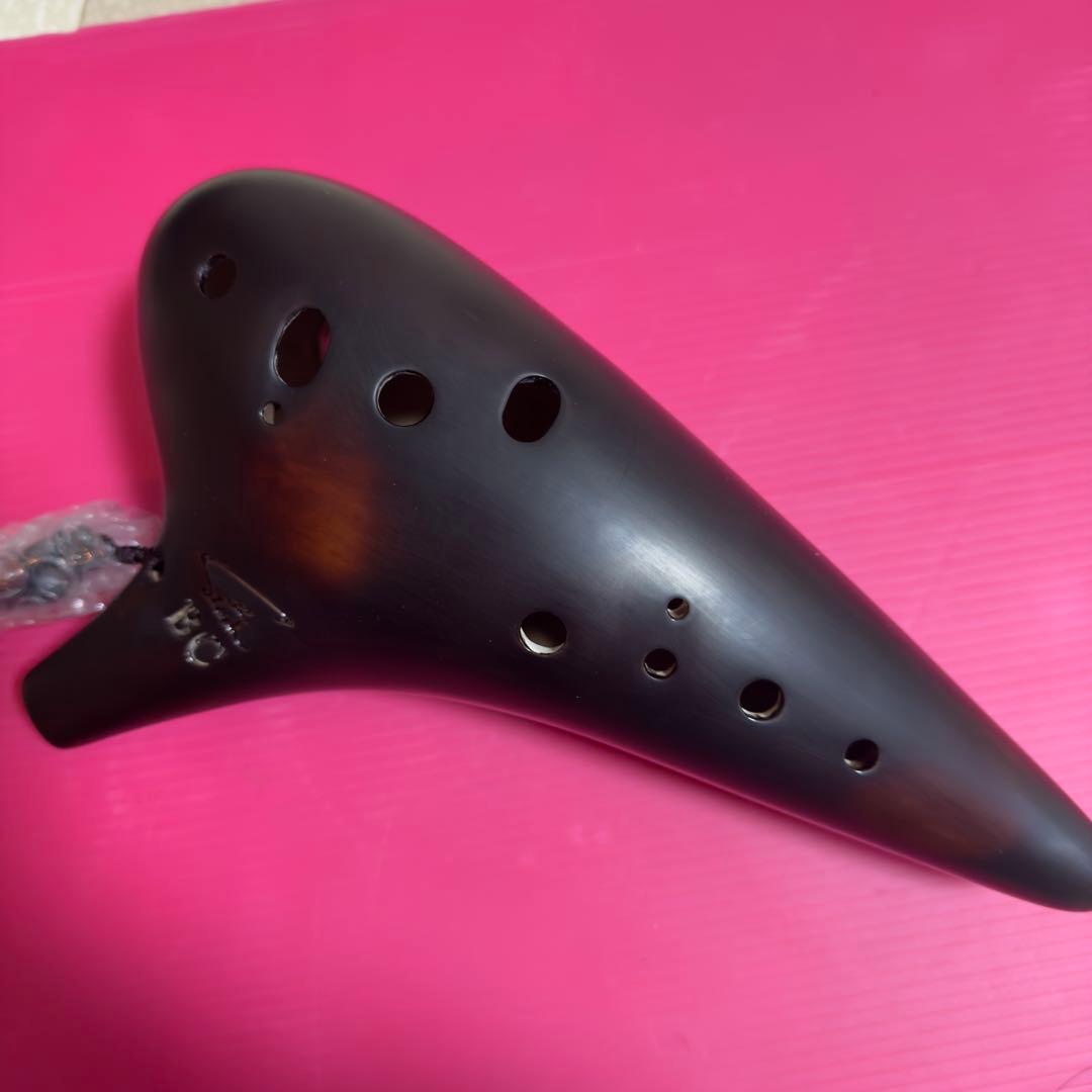 オカリナ　バスC管(BC) 漆仕上 フォーカリンク