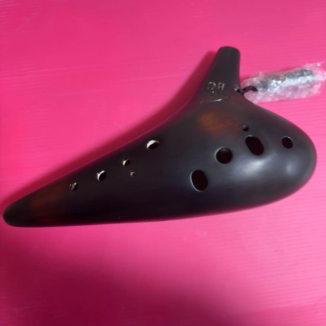 オカリナ　バスC管(BC) 漆仕上 フォーカリンク