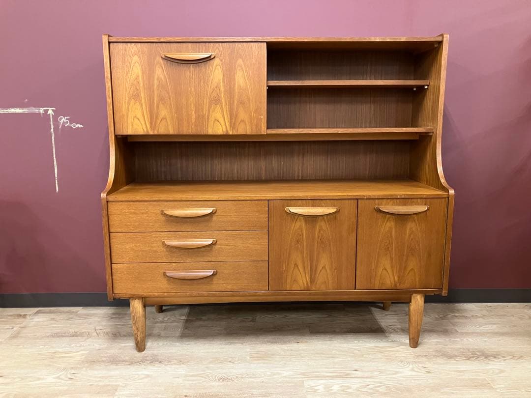 vintage furniture ミッドセンチュリー　キャビネット　リペア済み