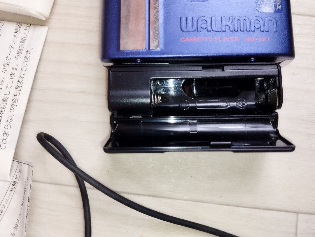 SONY　WM-EX7　ウォークマン　通電確認済　難あり　現状品