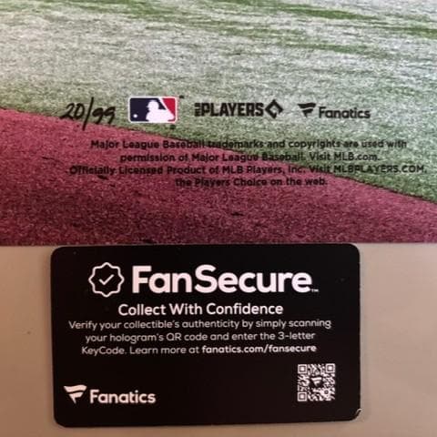 限定99枚特大写真40×50cm・佐々木朗希 直筆サインFANATICS/MLB