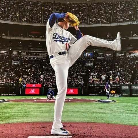 限定99枚特大写真40×50cm・佐々木朗希 直筆サインFANATICS/MLB