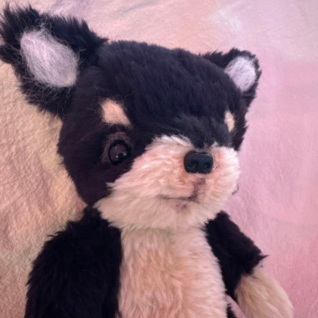 ブラックタン チワワ パピーぬいぐるみ