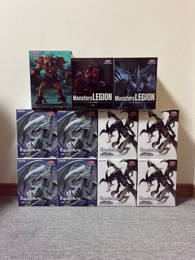 遊戯王 11体 オシリス オベリスク エグゾディア ブルーアイズ レッドアイズ