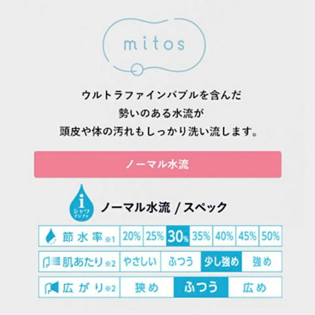 ミトス mitos ウルトラファインバブル搭載 シャワーヘッド SANEI