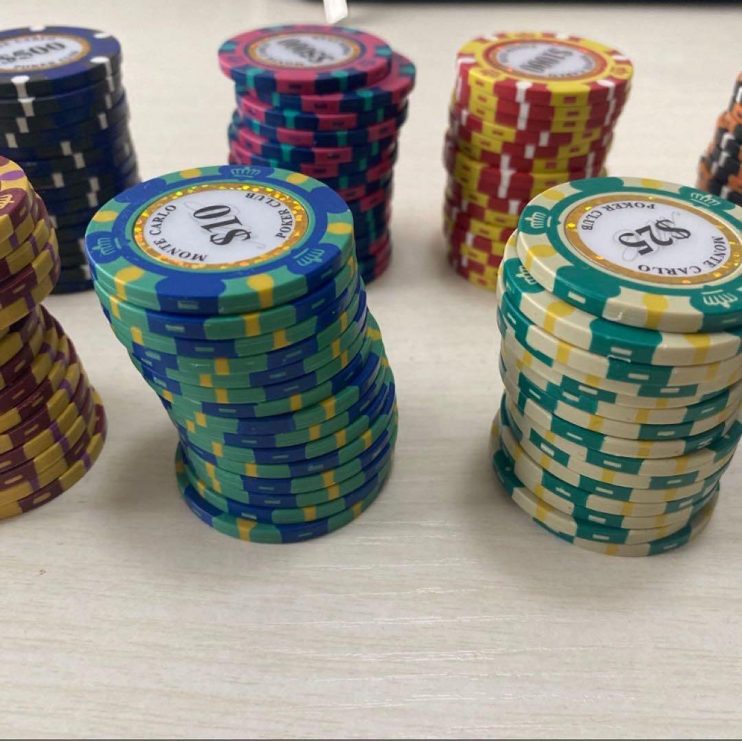 モンテカルロポーカーチップセット