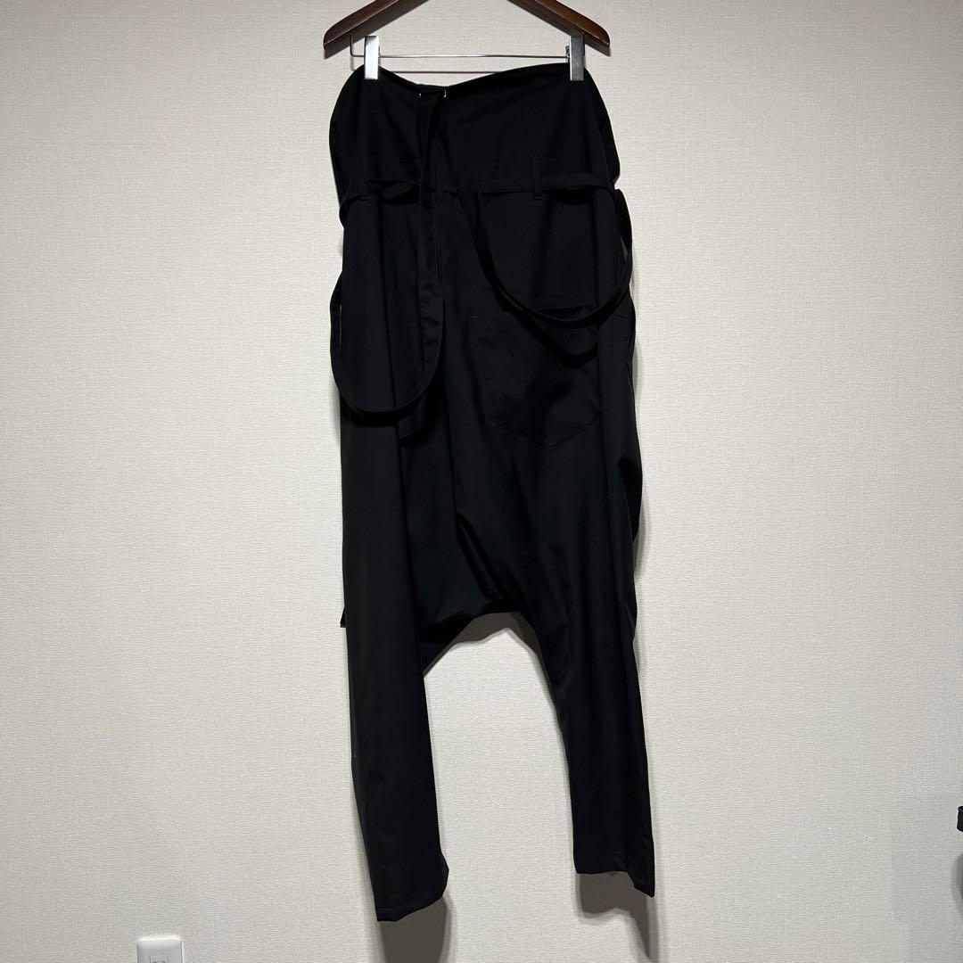 GroundY 黒 サルエルパンツ GZ-P10-100