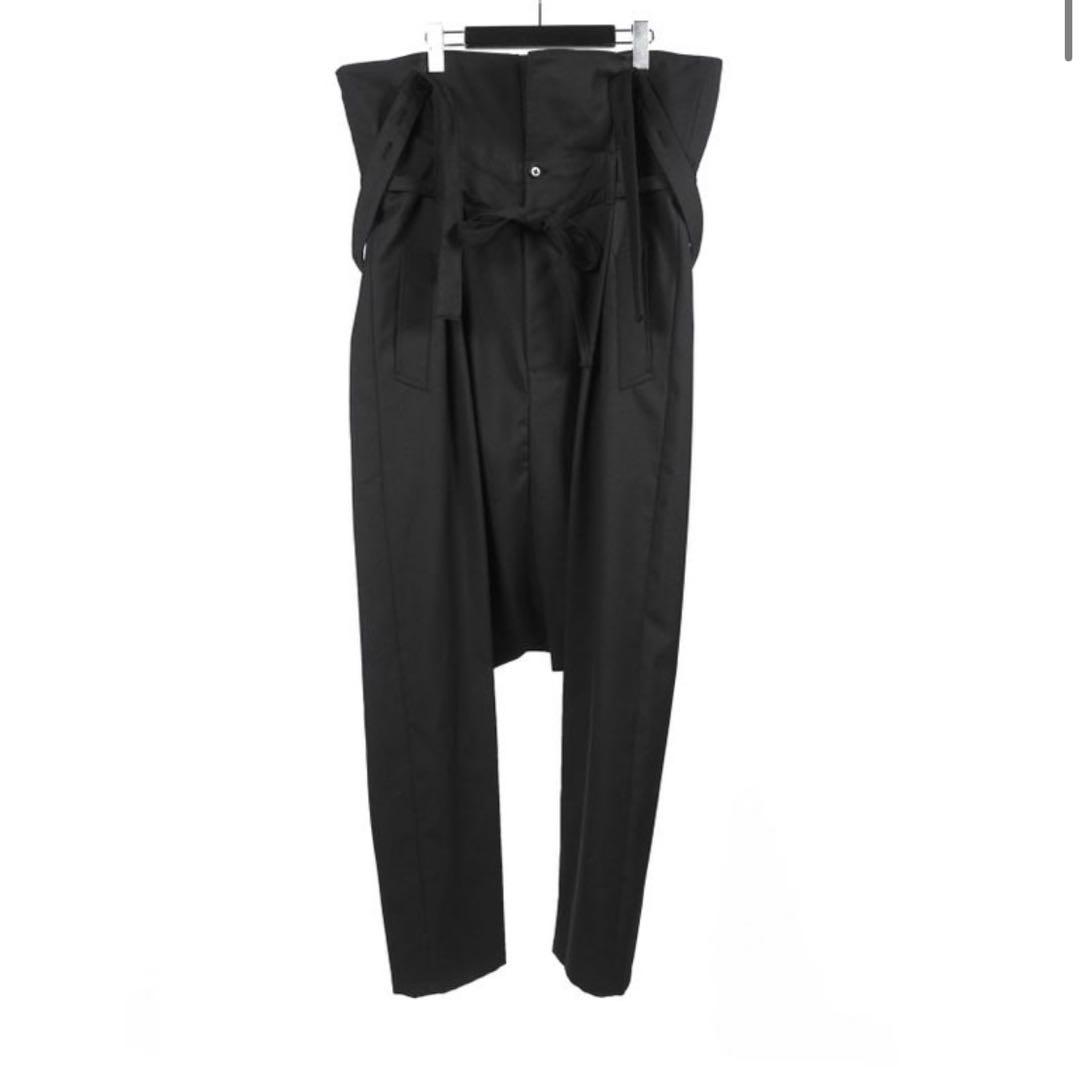 GroundY 黒 サルエルパンツ GZ-P10-100