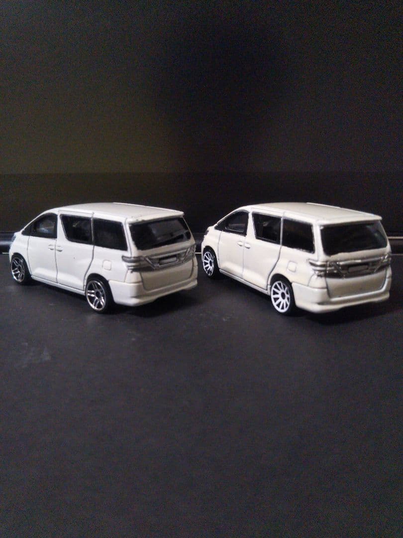 ミニカーサイズ　改造ヴェルファイア