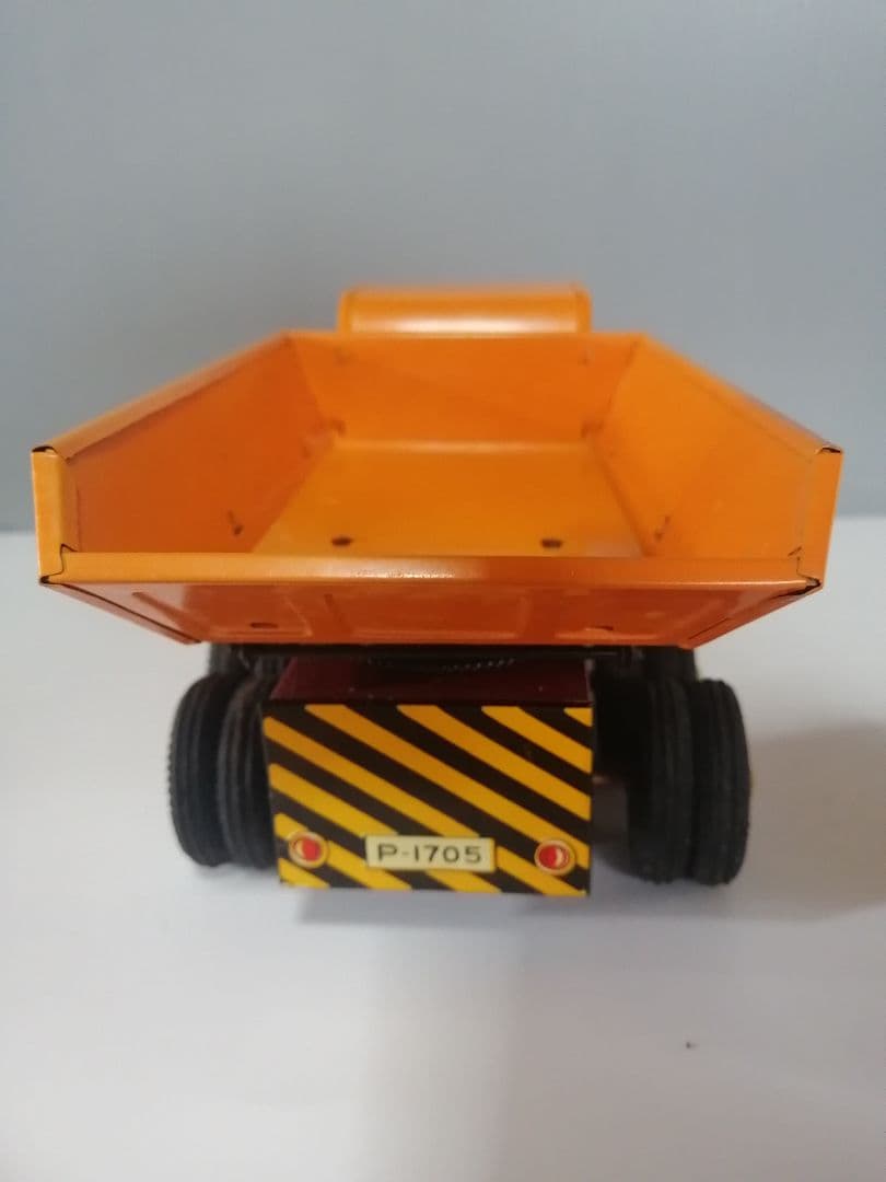 ダンプトラック & グラベルローダー　電動ブリキ　アルプス商事　日本製