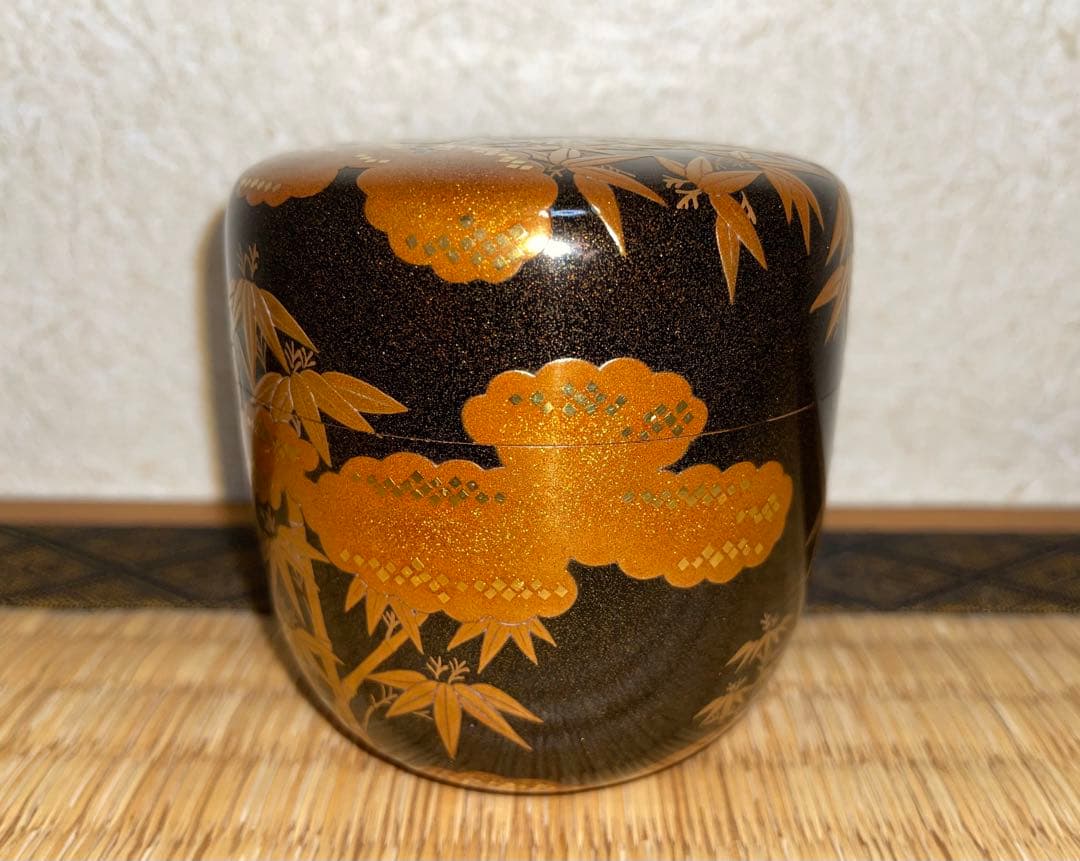 mieko.odier 一后一兆 竹林蒔絵 大棗 表千家 而妙斎書付