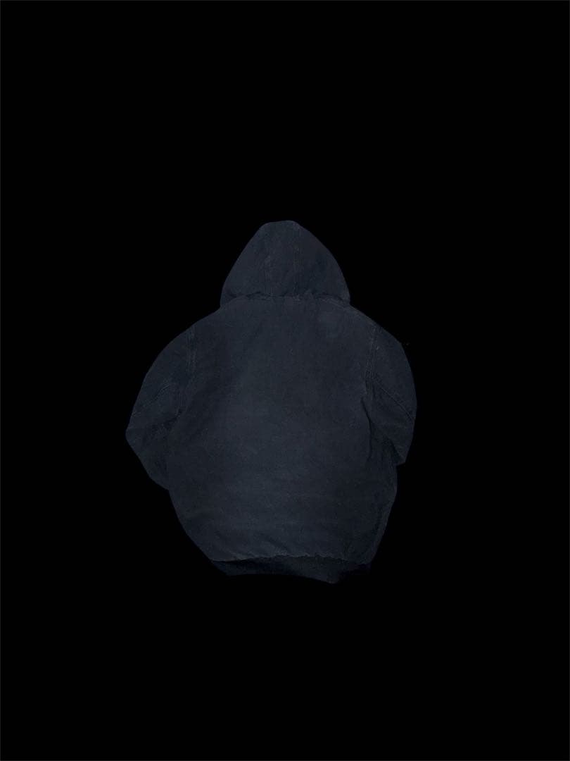 Carhartt ブラックフード付きアクティブジャケットメキシコ製