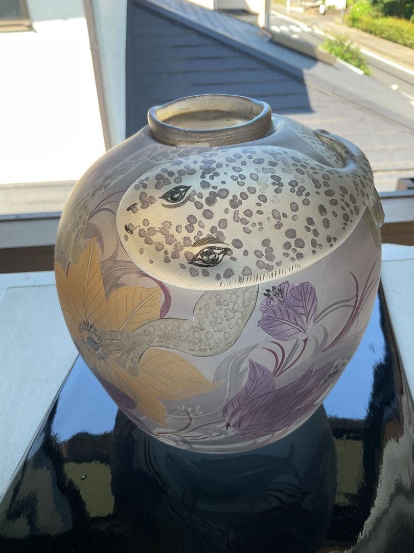 1989年（西ドイツ）「ポスキンガー・クリスタルワークス社製」ガラス花瓶