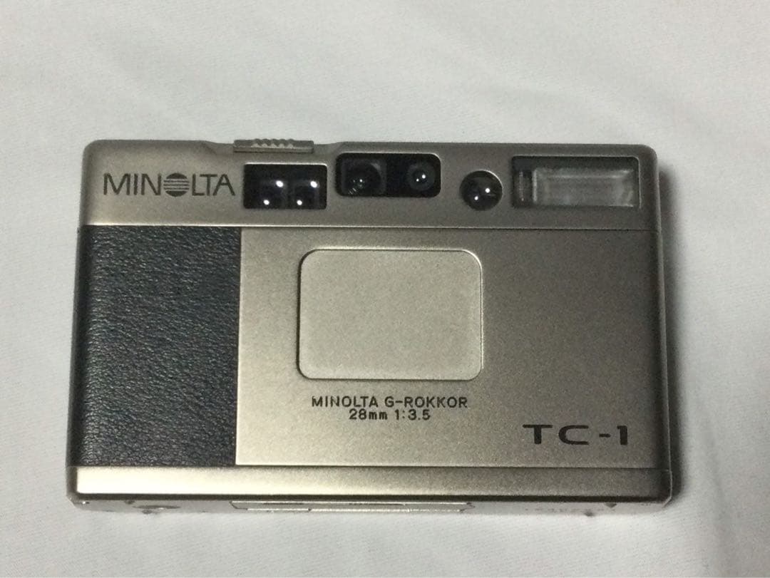 【美品】MINOLTA TC-1 コンパクトフィルムカメラ