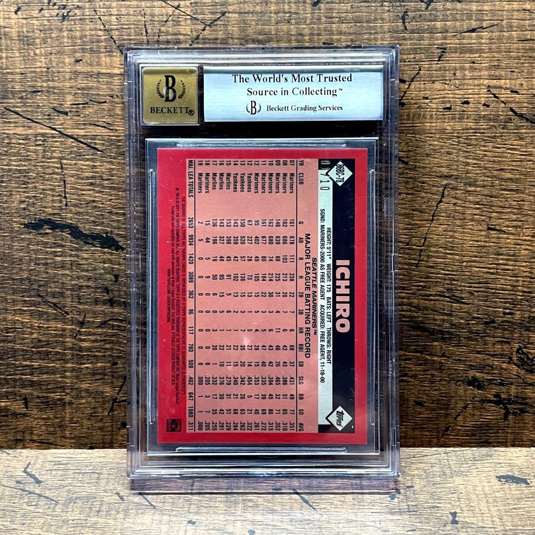 激レア イチロー 1/10 ファーストナンバー 直筆サインカード