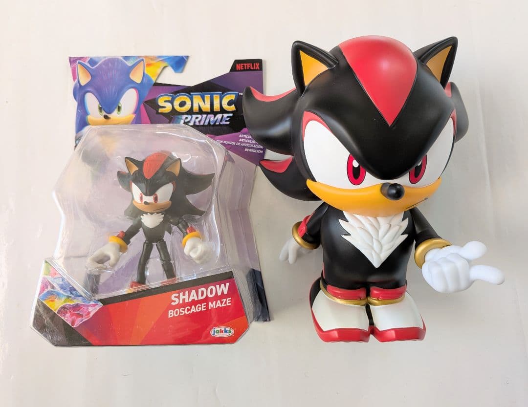 レア　ソニック・ザ・ヘッジホッグ シャドウ PVC　フィギュア ビック ソフビ