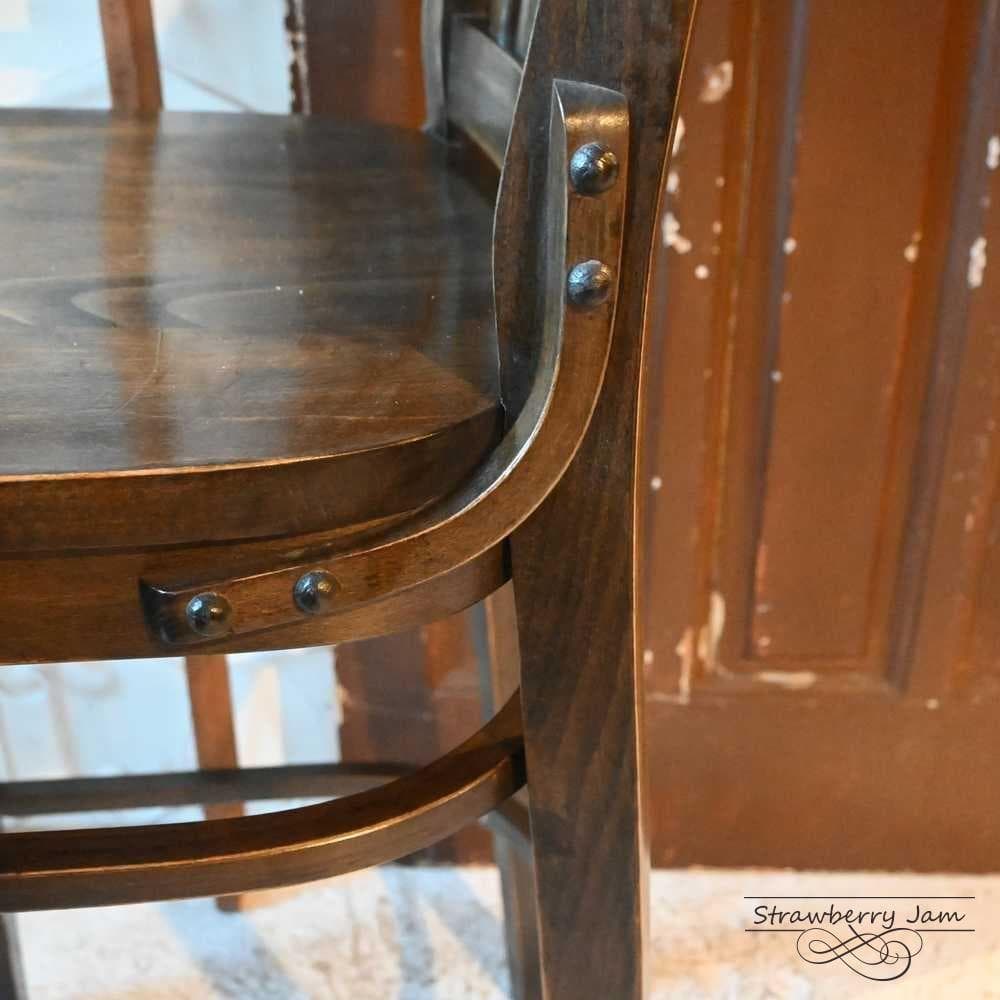 IFU-413-2 英国ヴィンテージ カウンターチェア ハイチェア BARチェア