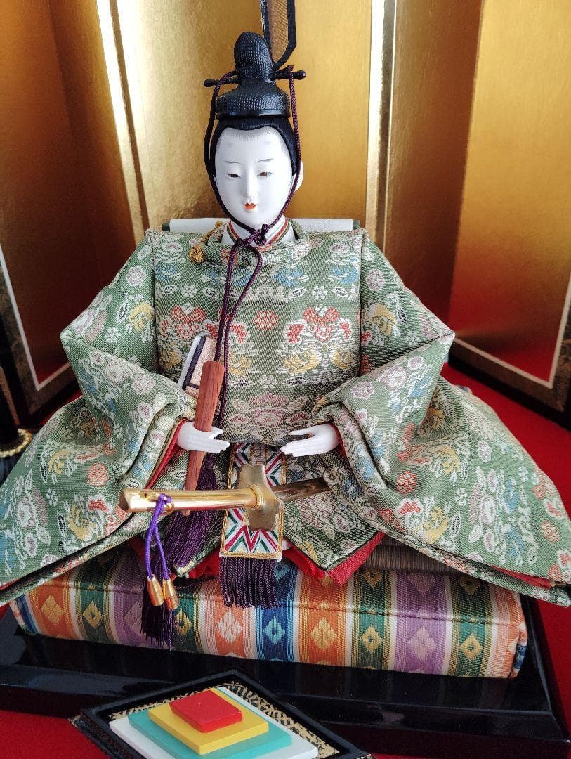 美品　雛人形３段松寿作　大阪松屋町久宝堂　<チャミチャミ様用>