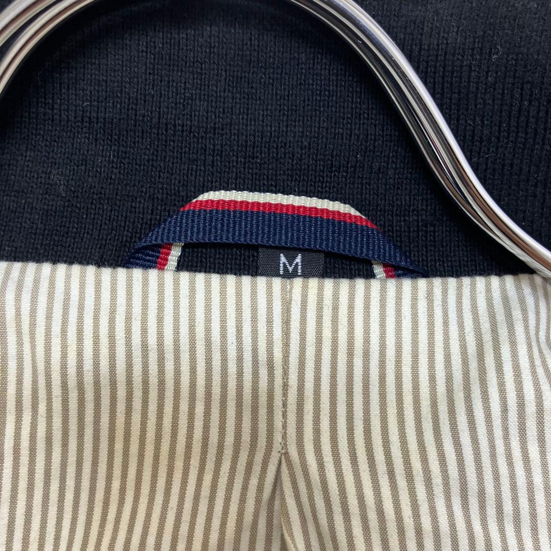 美品 アルマーニジーンズ ニット切替 羊革 ラム レザージャケット ライダース