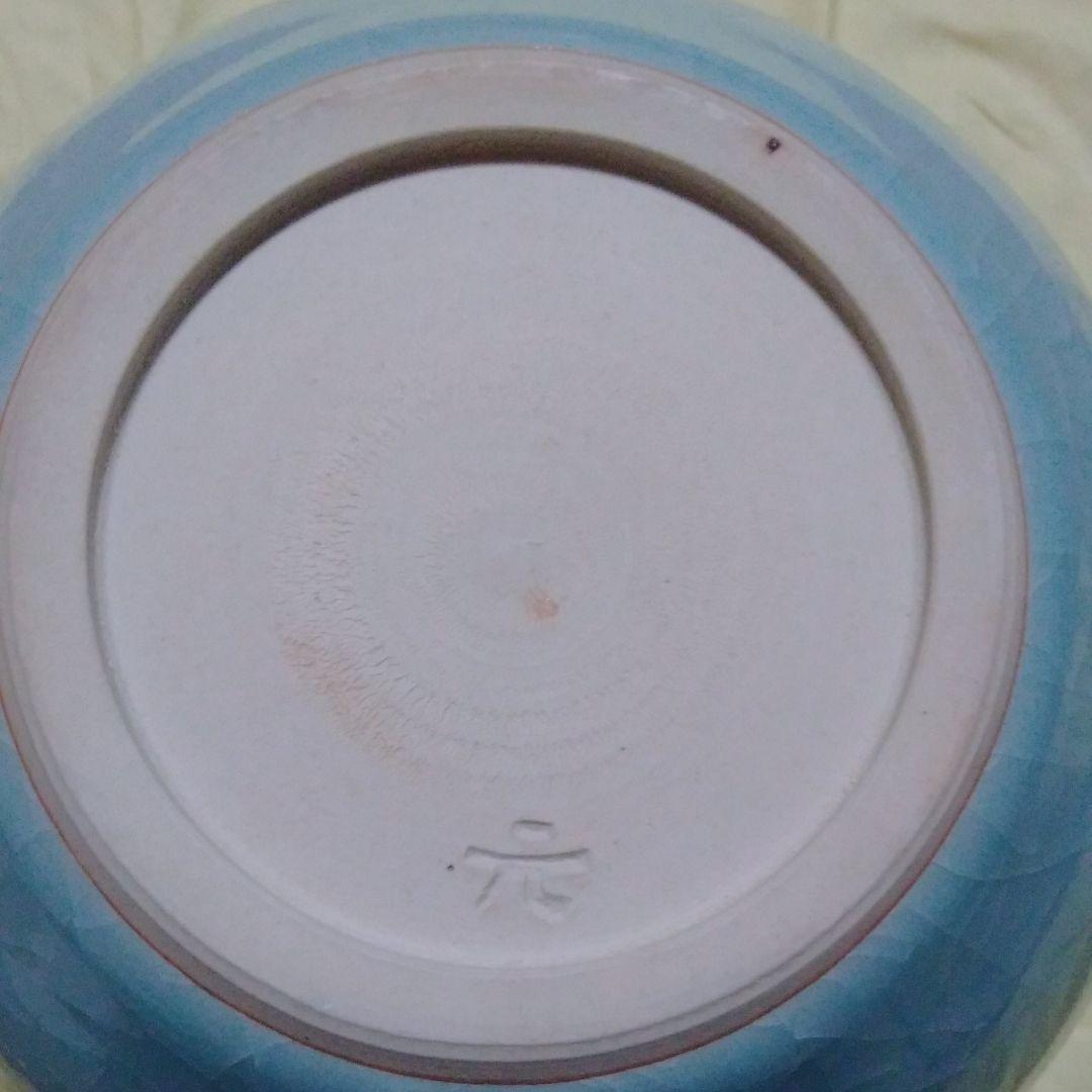 裂文青磁　壺　　元昇窯