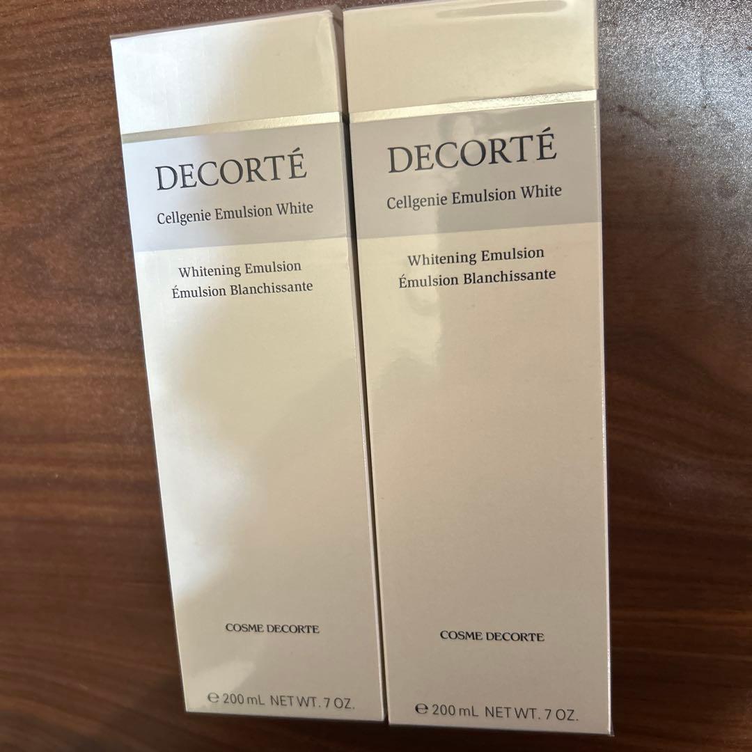 新品コスメデコルテ　セルジェニー乳液２本セット