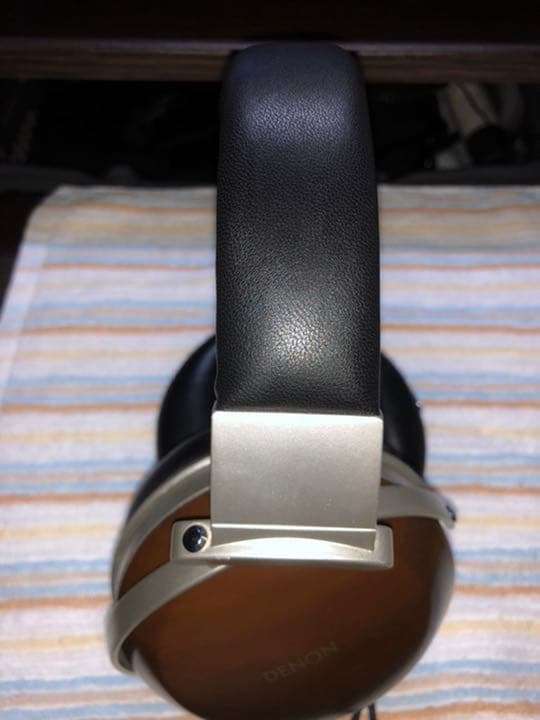 【交換用本革ヘッドバンド部品提供】DENON　FOSTEX　交換マニュアル付き