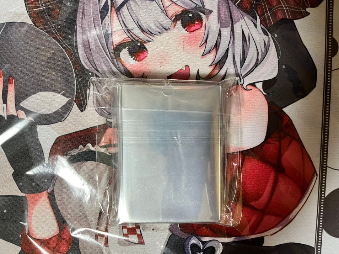 沙花叉クロヱ　サンパン　スリーブ　ケース　プレイマット