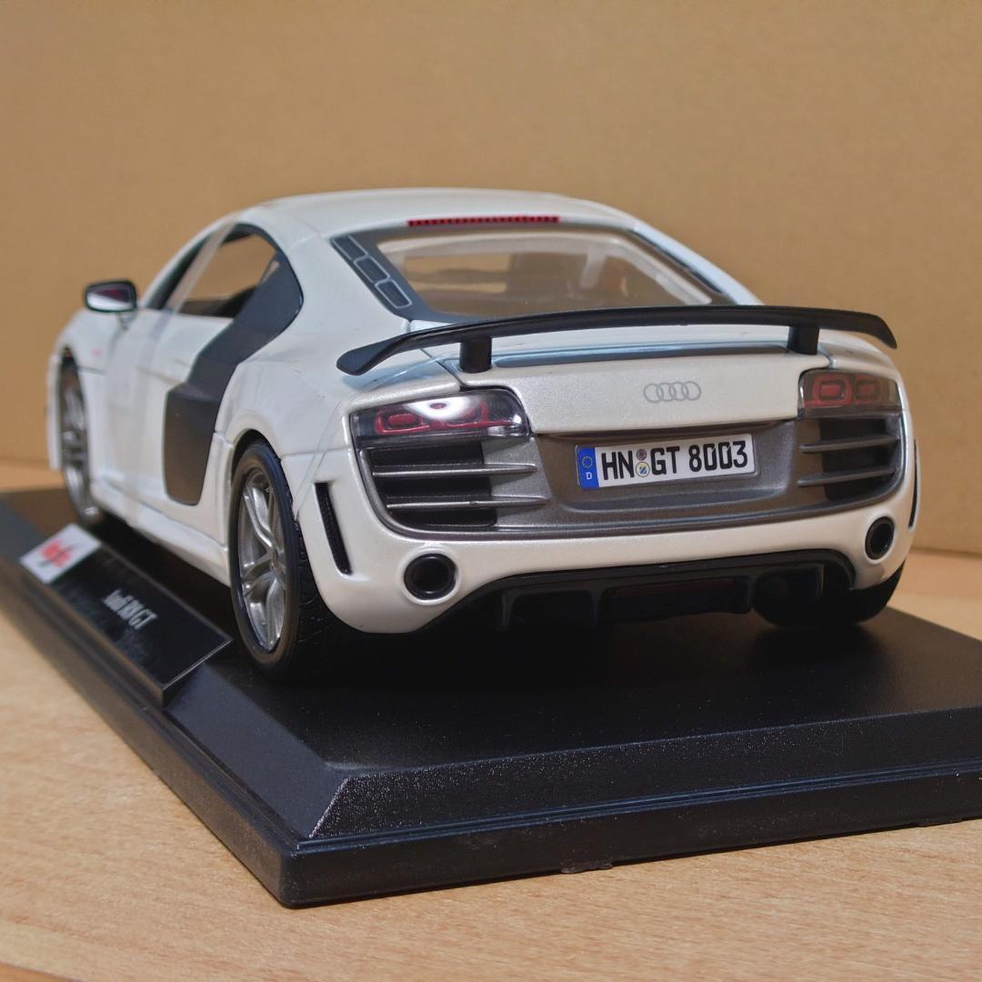 1/18 アウディ Audi R8 GT ホワイト マイスト製 ダイキャスト製