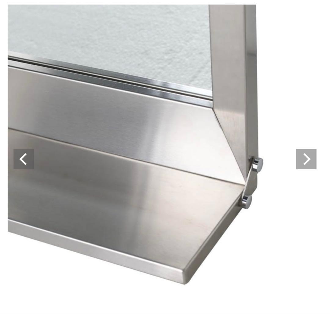 DULTON ステンレス壁掛けミラー