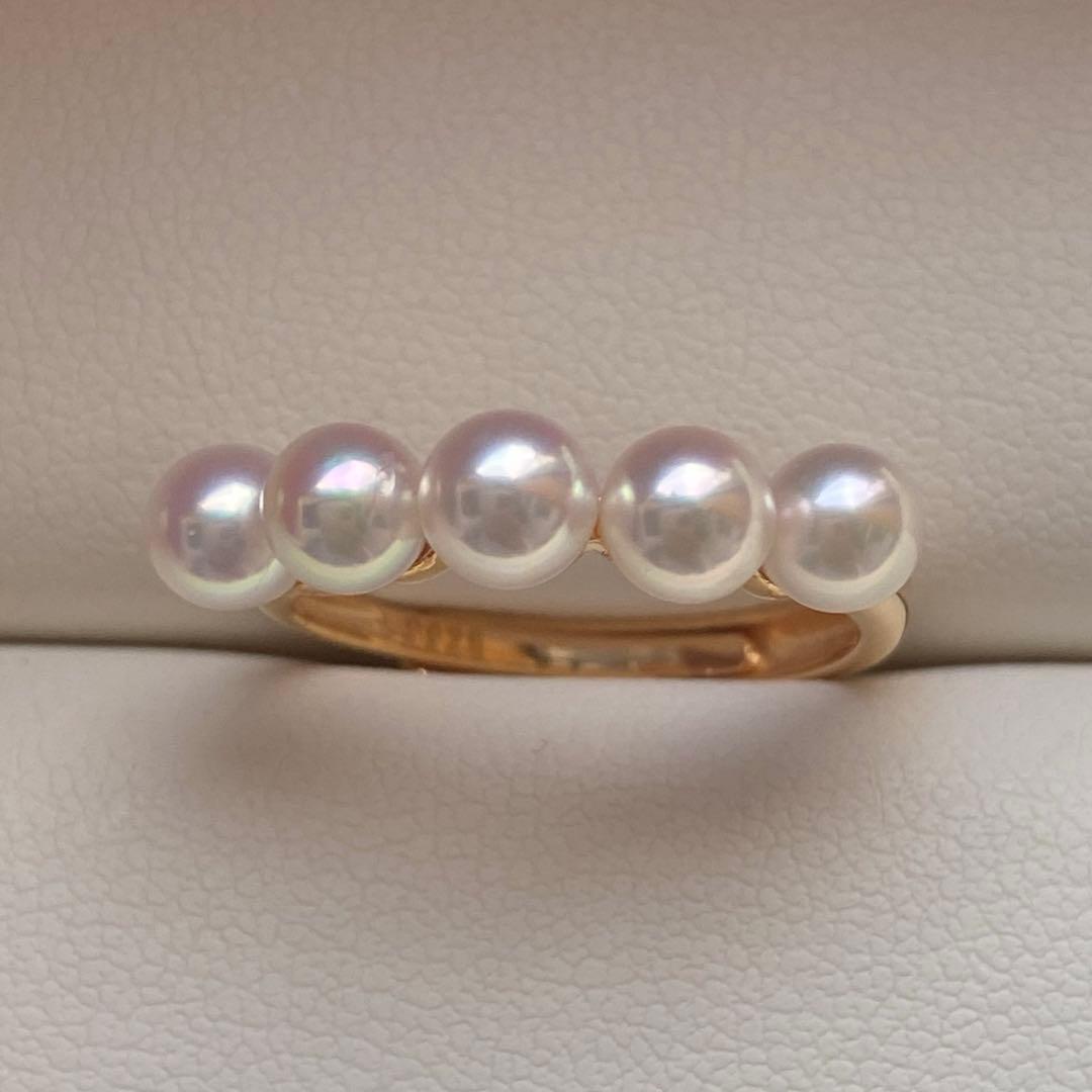 専用ページ　あこやベビーパールリング　2点まとめ