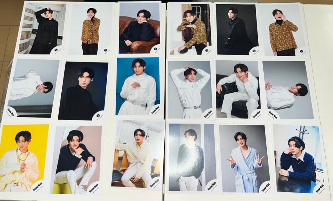 目黒蓮 公式写真 324枚まとめ売り 全てソロ Man